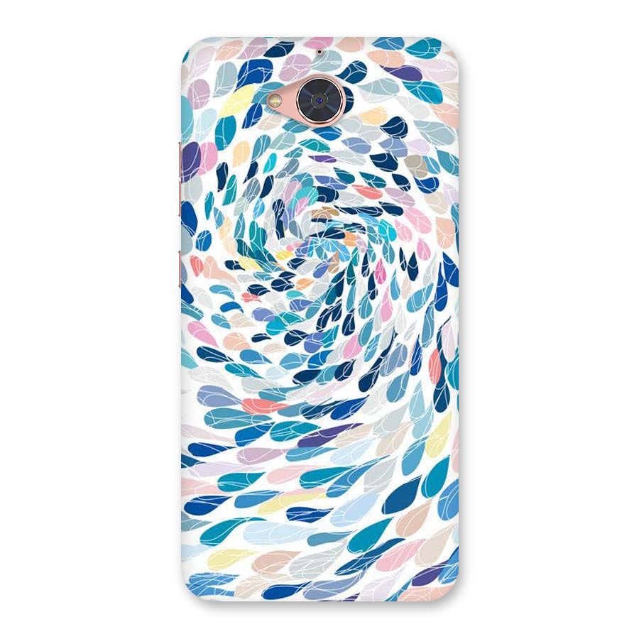 Color Droplets Swirls Back Case for Gionee S6 Pro
