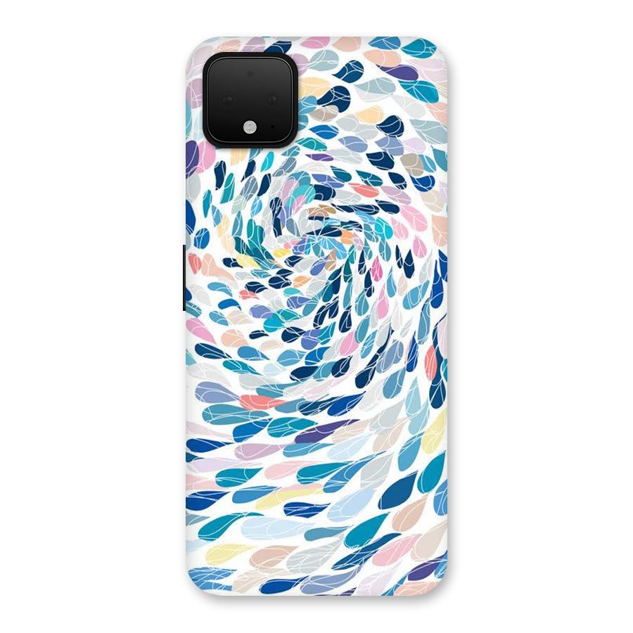 Color Droplets Swirls Back Case for Google Pixel 4 XL