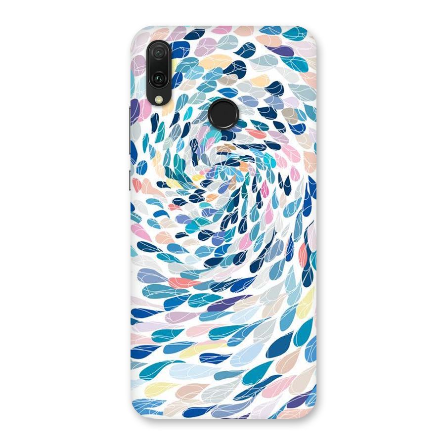 Color Droplets Swirls Back Case for Huawei Y9 (2019)