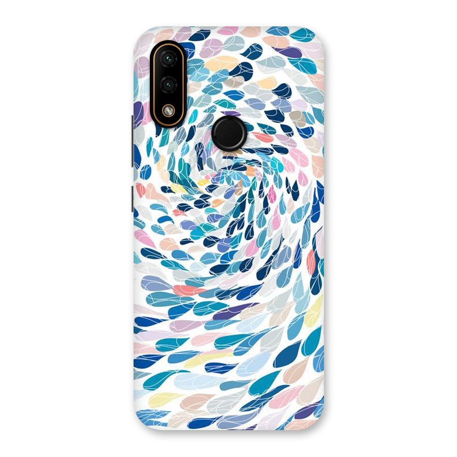 Color Droplets Swirls Back Case for Lenovo A6 Note