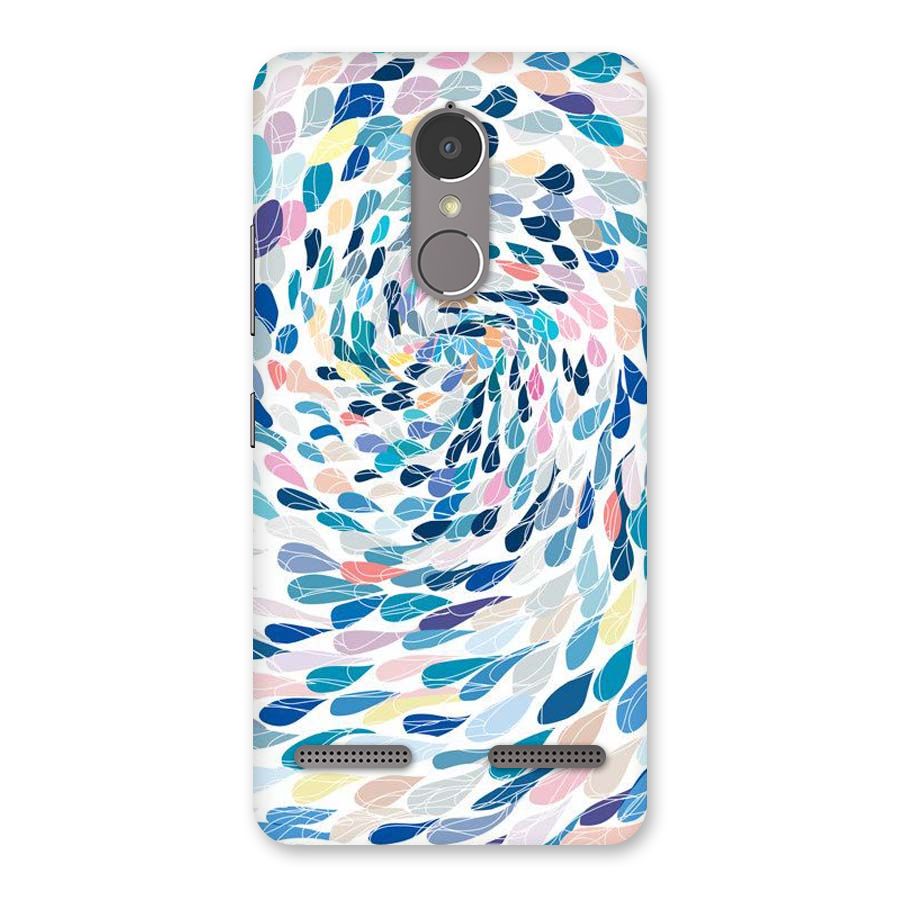 Color Droplets Swirls Back Case for Lenovo K6 Power