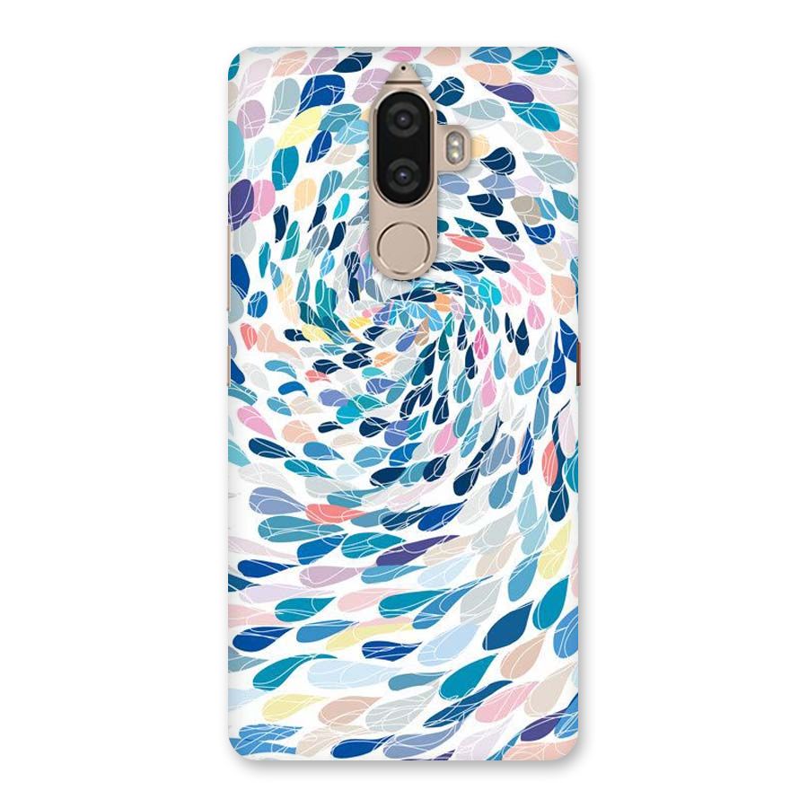 Color Droplets Swirls Back Case for Lenovo K8 Note