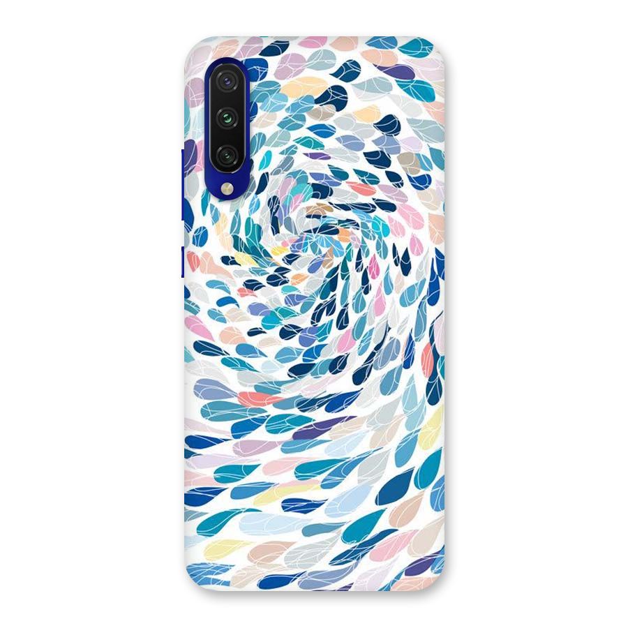 Color Droplets Swirls Back Case for Mi A3