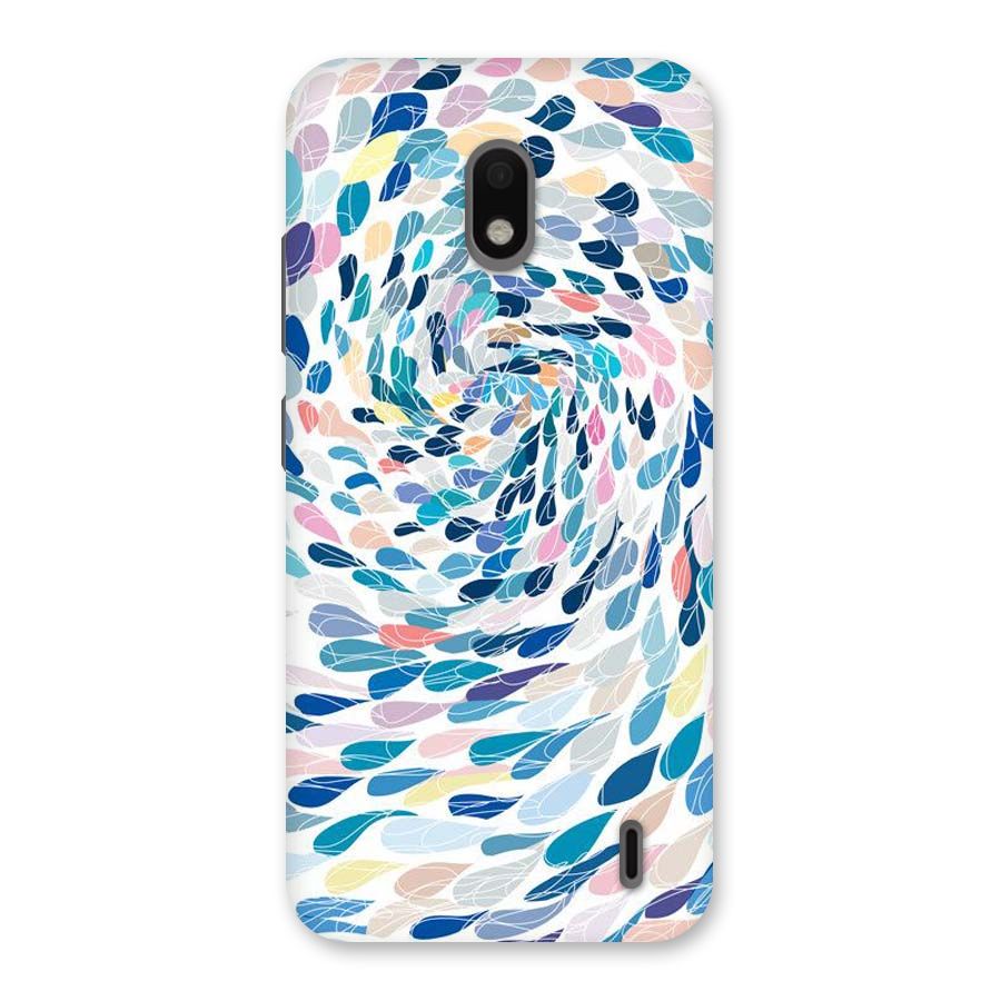 Color Droplets Swirls Back Case for Nokia 2.2