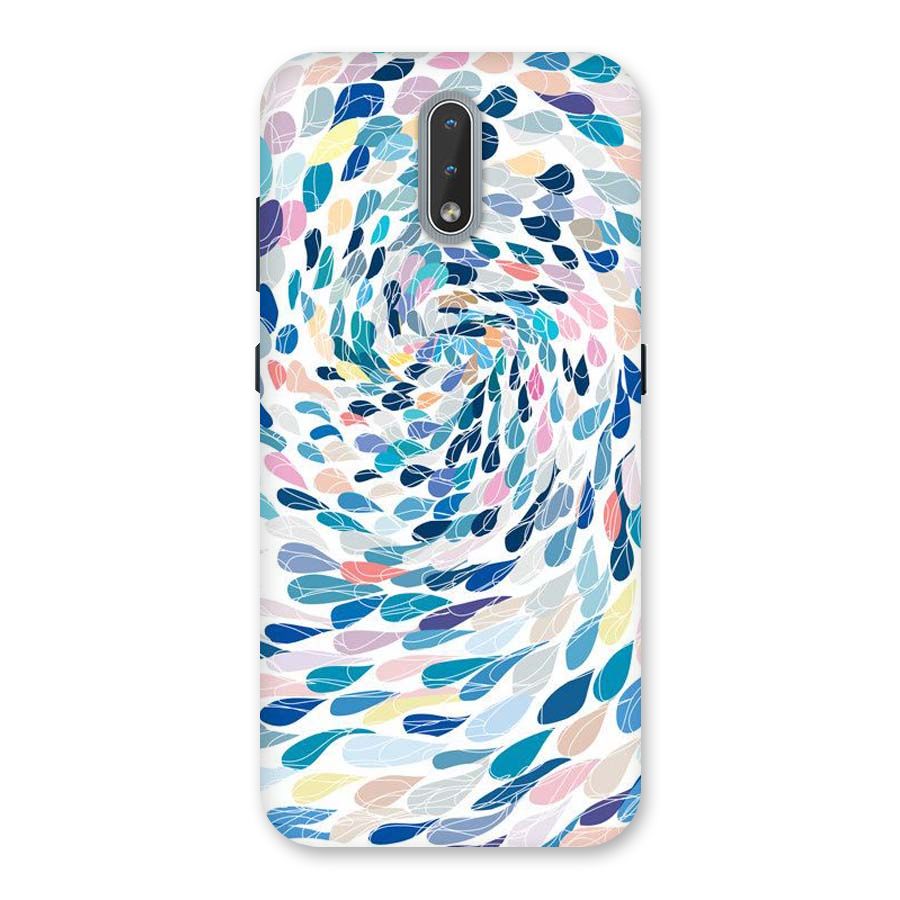 Color Droplets Swirls Back Case for Nokia 2.3