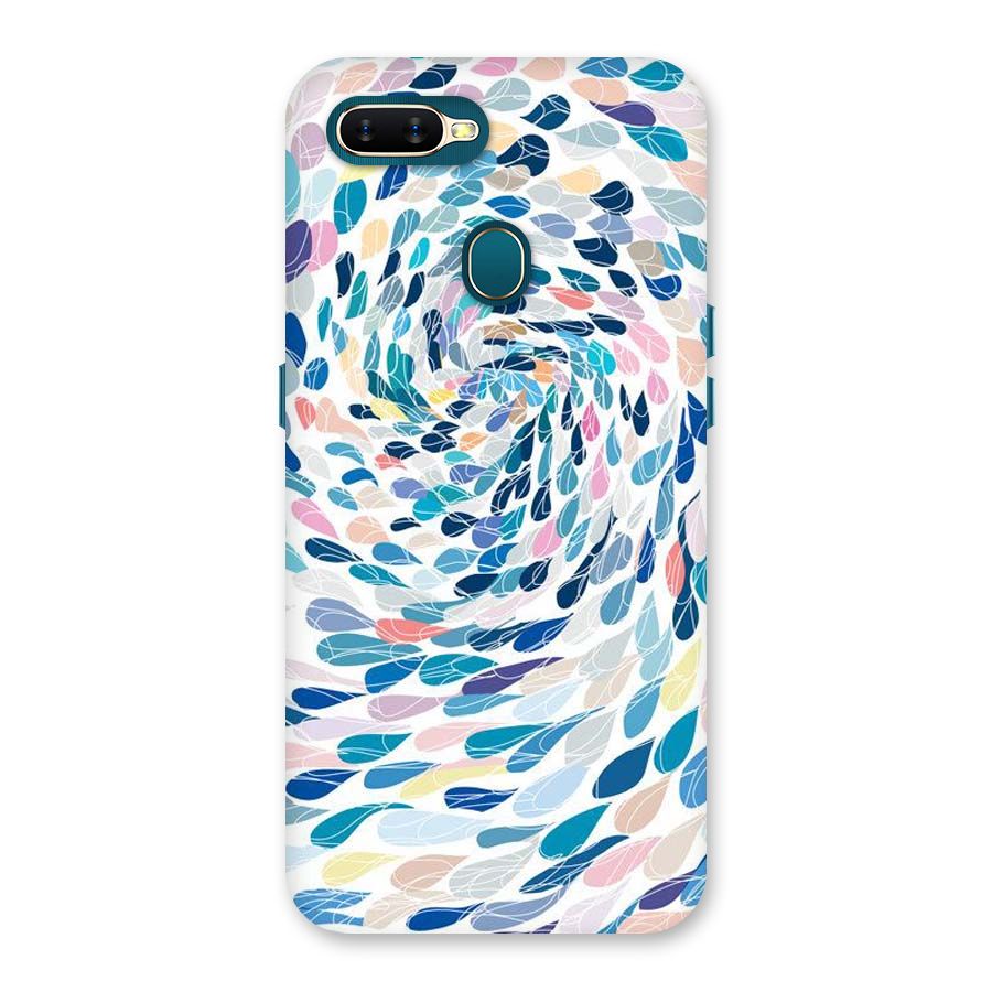Color Droplets Swirls Back Case for Oppo A11k