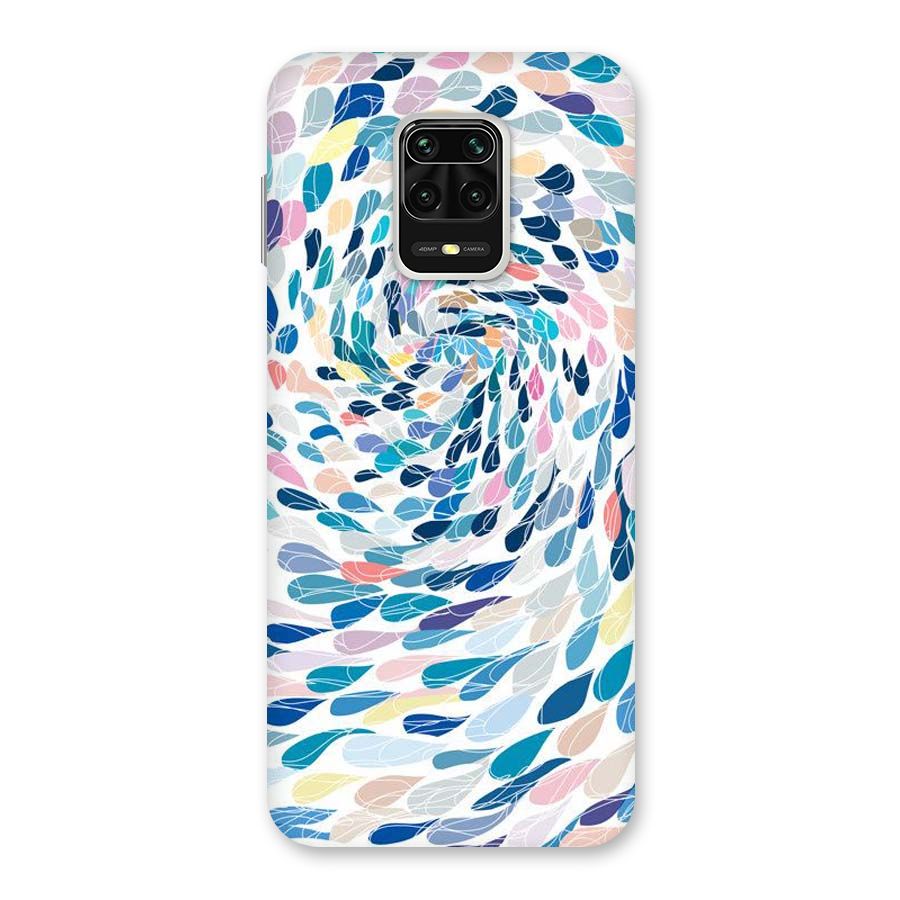 Color Droplets Swirls Back Case for Poco M2 Pro