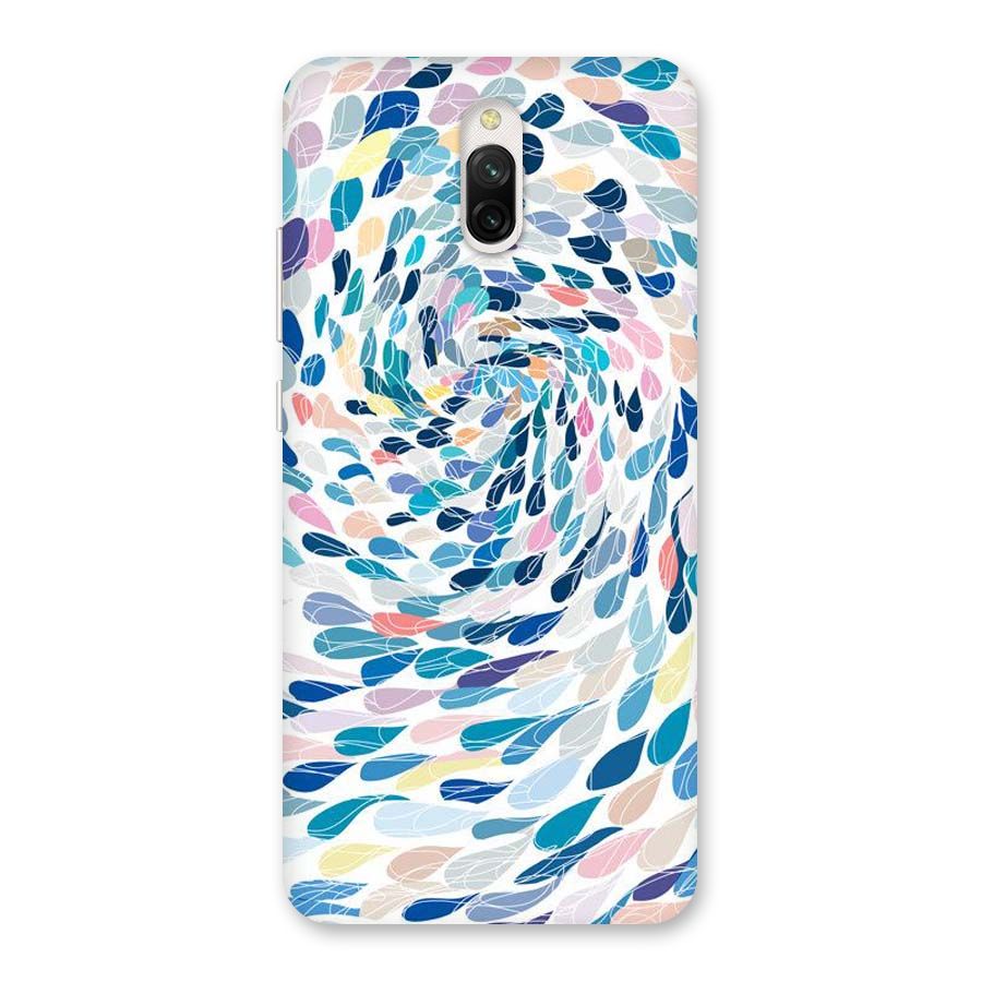 Color Droplets Swirls Back Case for Redmi 8A Dual