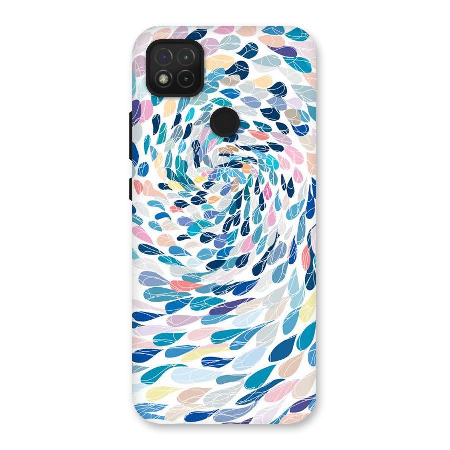 Color Droplets Swirls Back Case for Redmi 9C