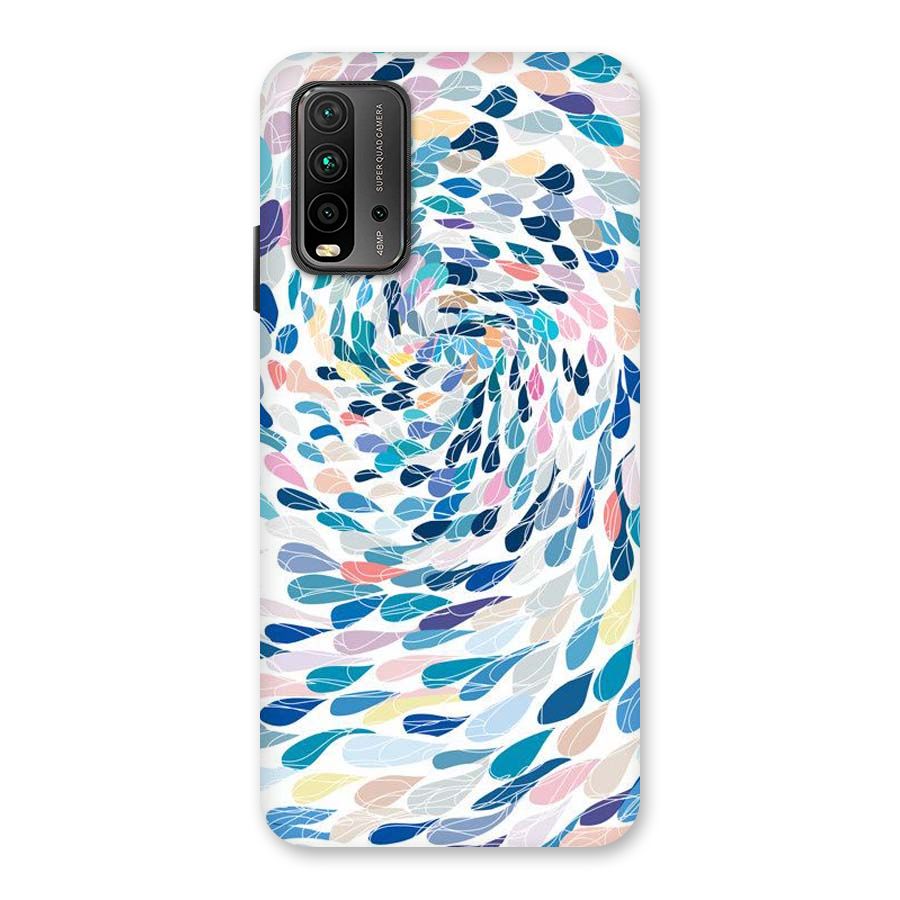 Color Droplets Swirls Back Case for Redmi 9 Power