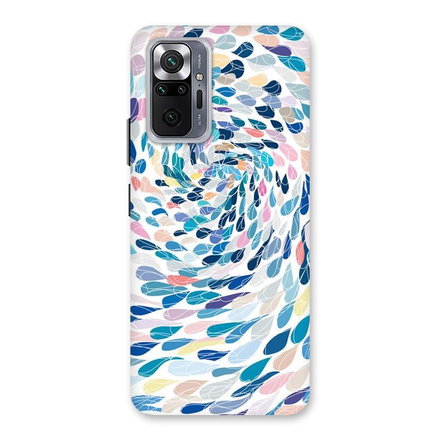 Color Droplets Swirls Back Case for Redmi Note 10 Pro Max
