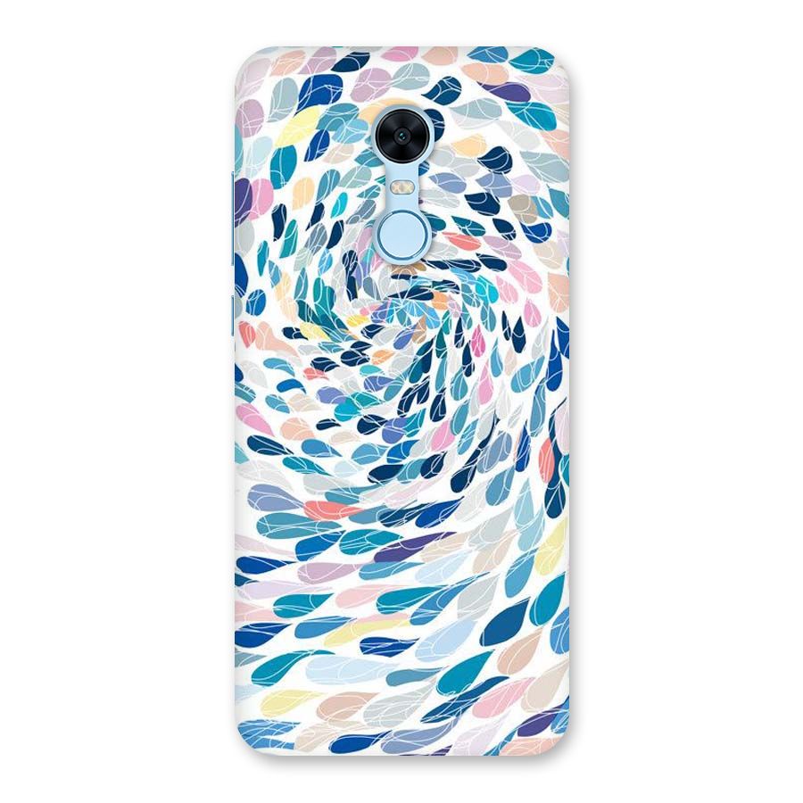 Color Droplets Swirls Back Case for Redmi Note 5