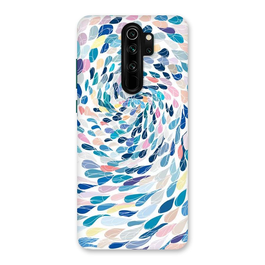 Color Droplets Swirls Back Case for Redmi Note 8 Pro