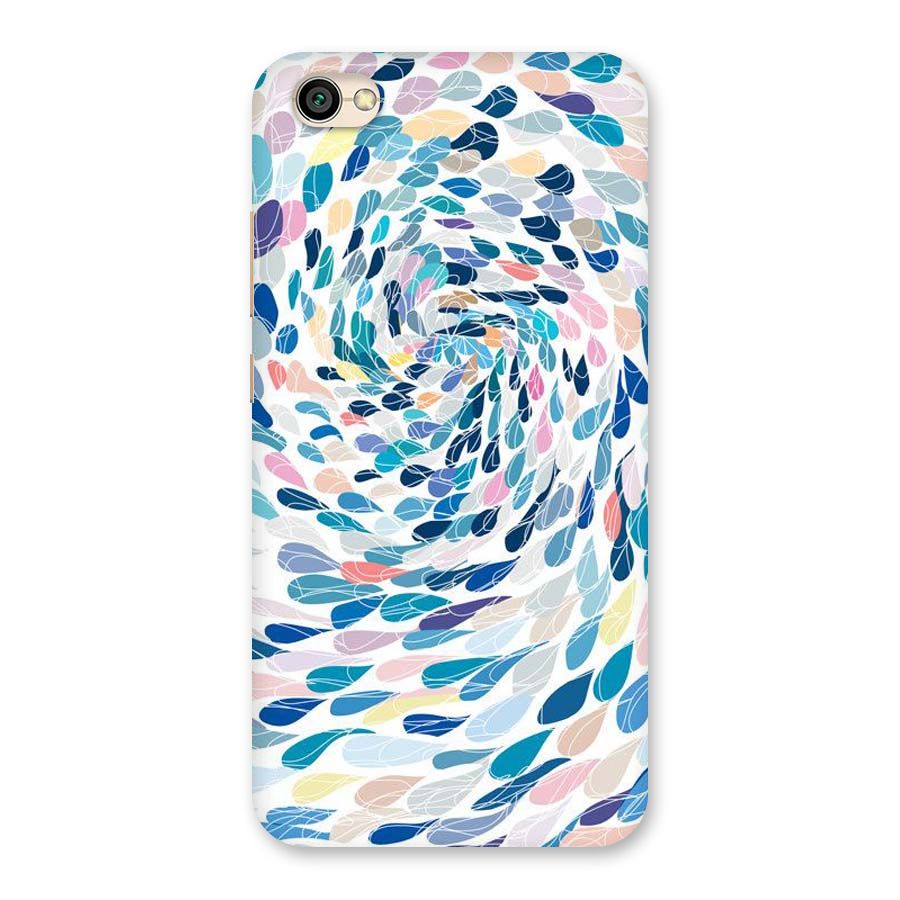 Color Droplets Swirls Back Case for Redmi Y1 Lite