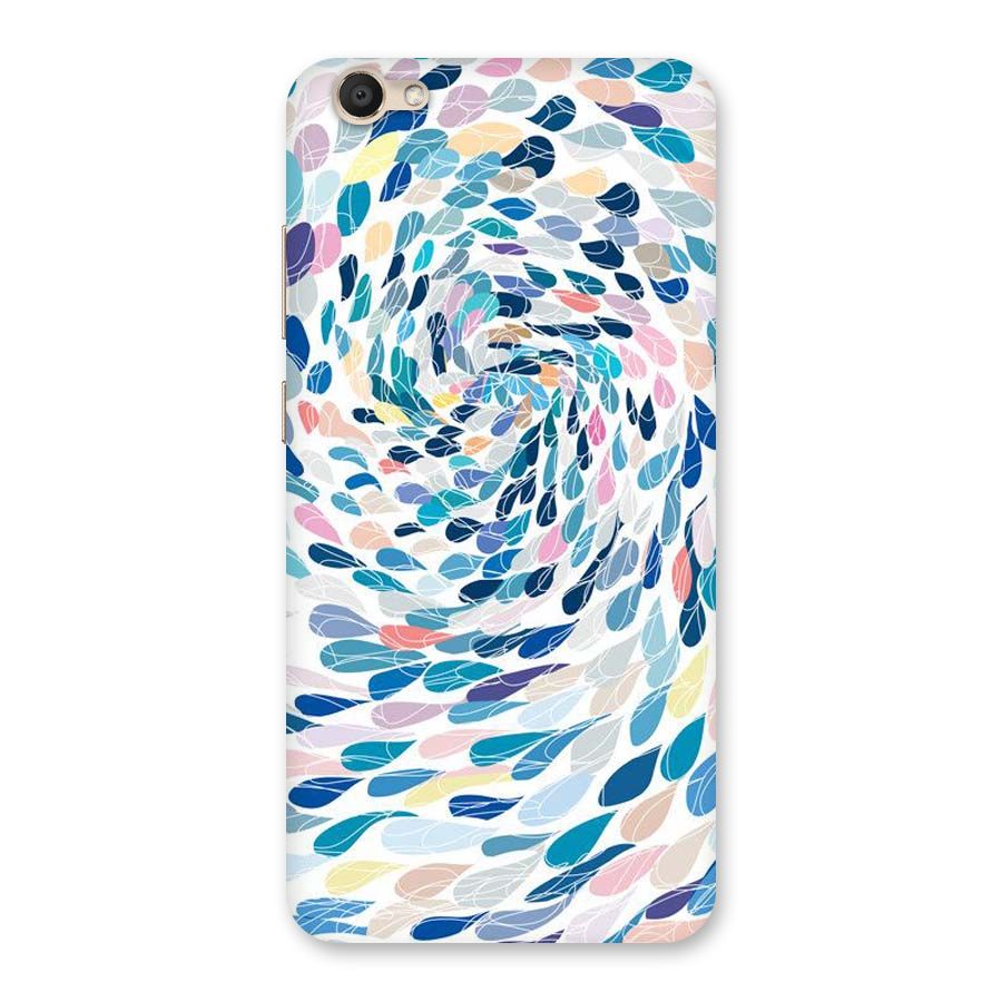 Color Droplets Swirls Back Case for Vivo V5