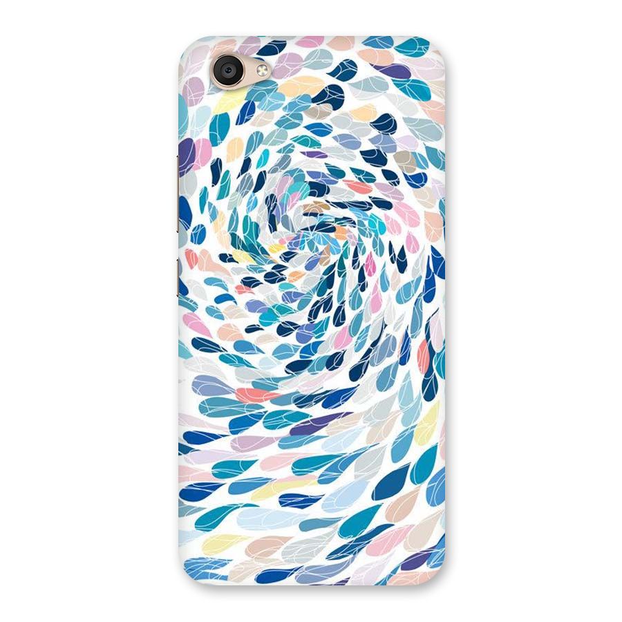 Color Droplets Swirls Back Case for Vivo V5 Plus