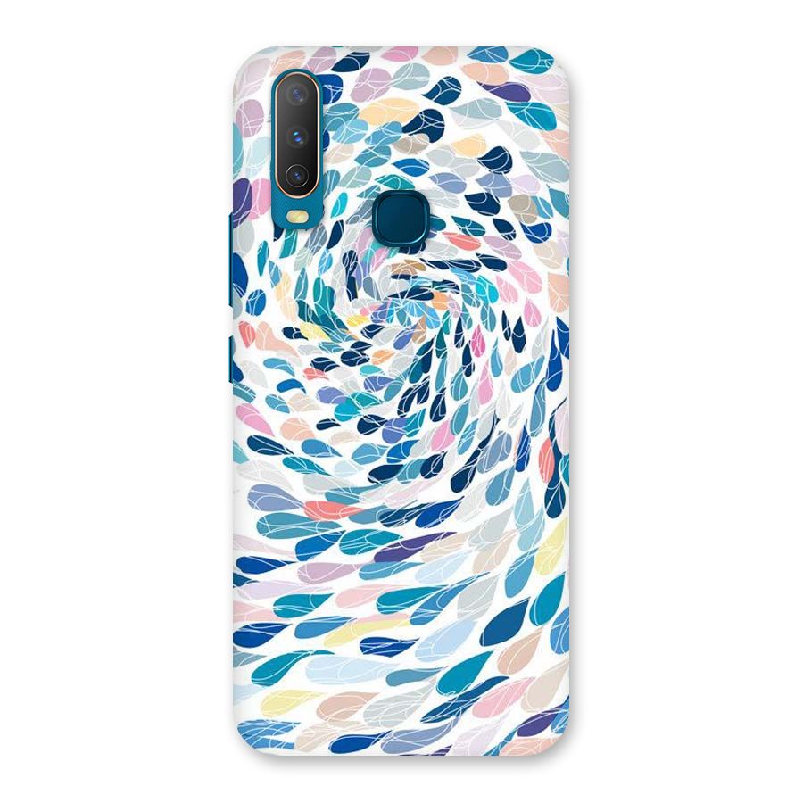 Color Droplets Swirls Back Case for Vivo Y11