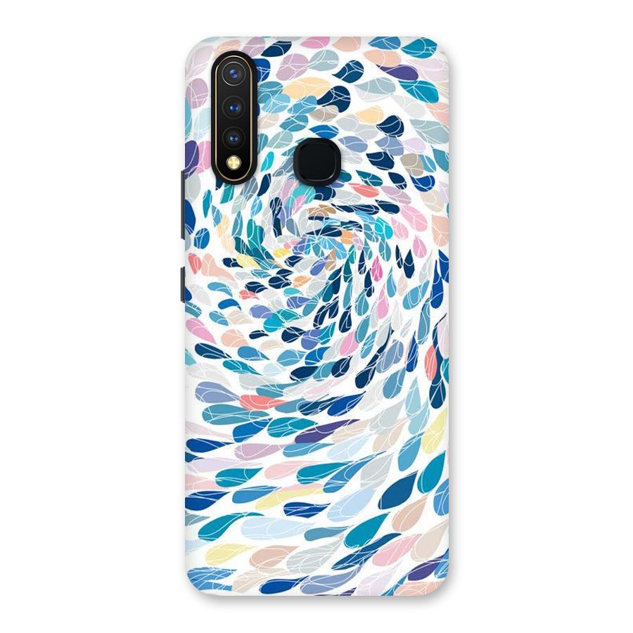 Color Droplets Swirls Back Case for Vivo Y19
