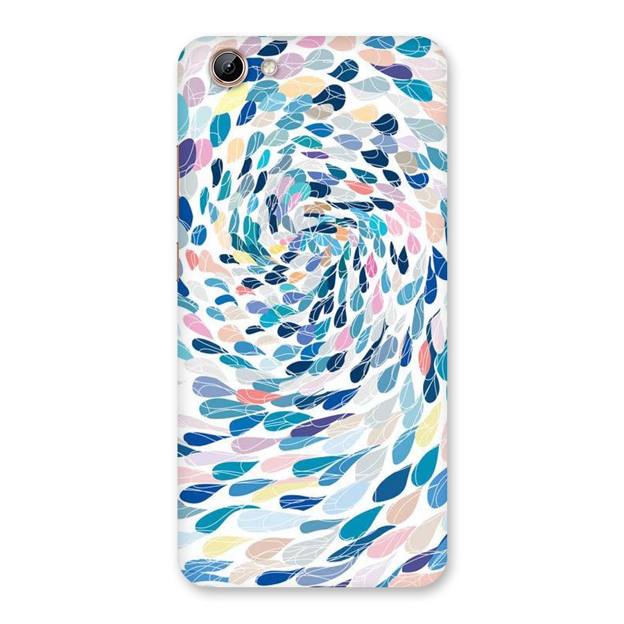Color Droplets Swirls Back Case for Vivo Y71i