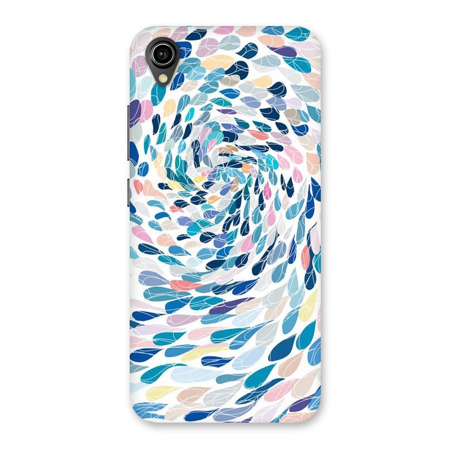 Color Droplets Swirls Back Case for Vivo Y90