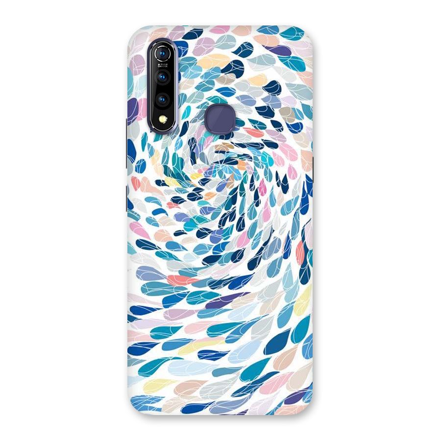 Color Droplets Swirls Back Case for Vivo Z1 Pro