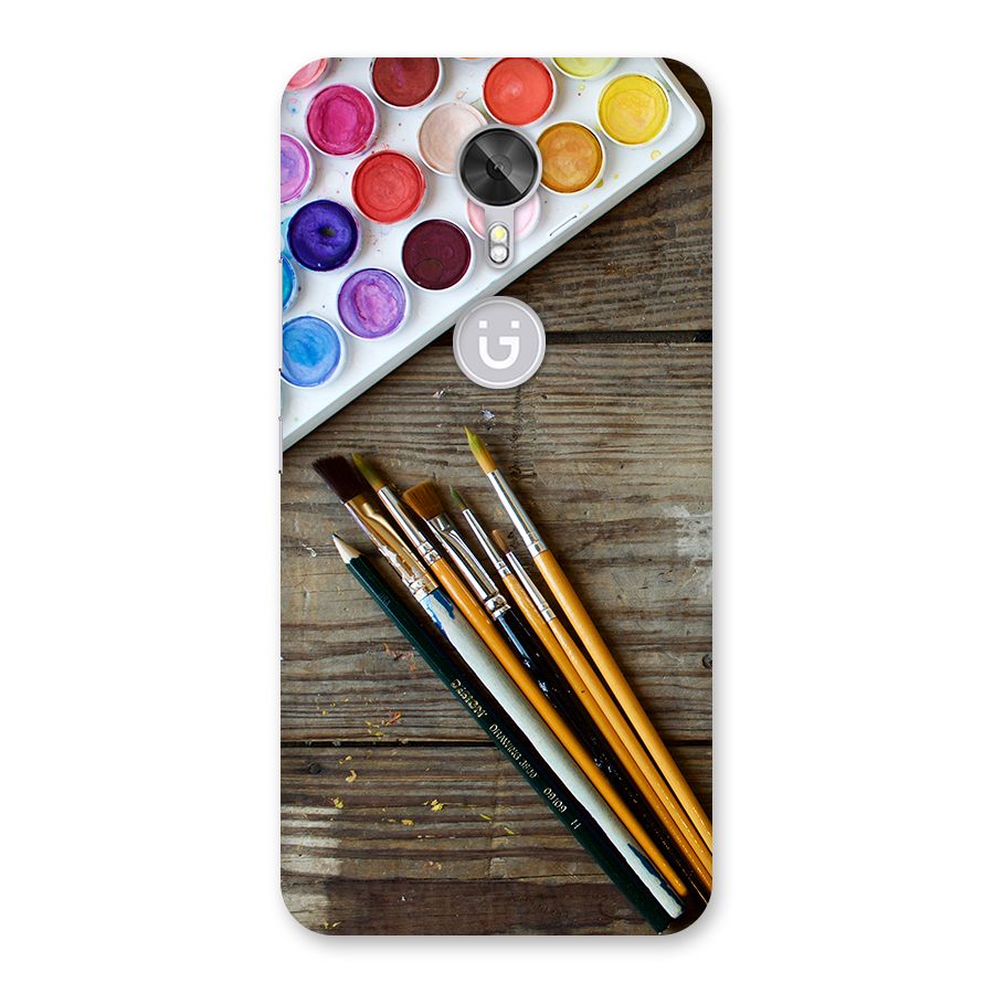 Color Palette and Brush Back Case for Gionee A1