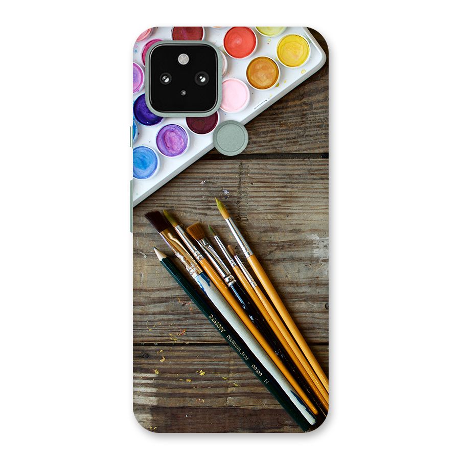 Color Palette and Brush Back Case for Google Pixel 5