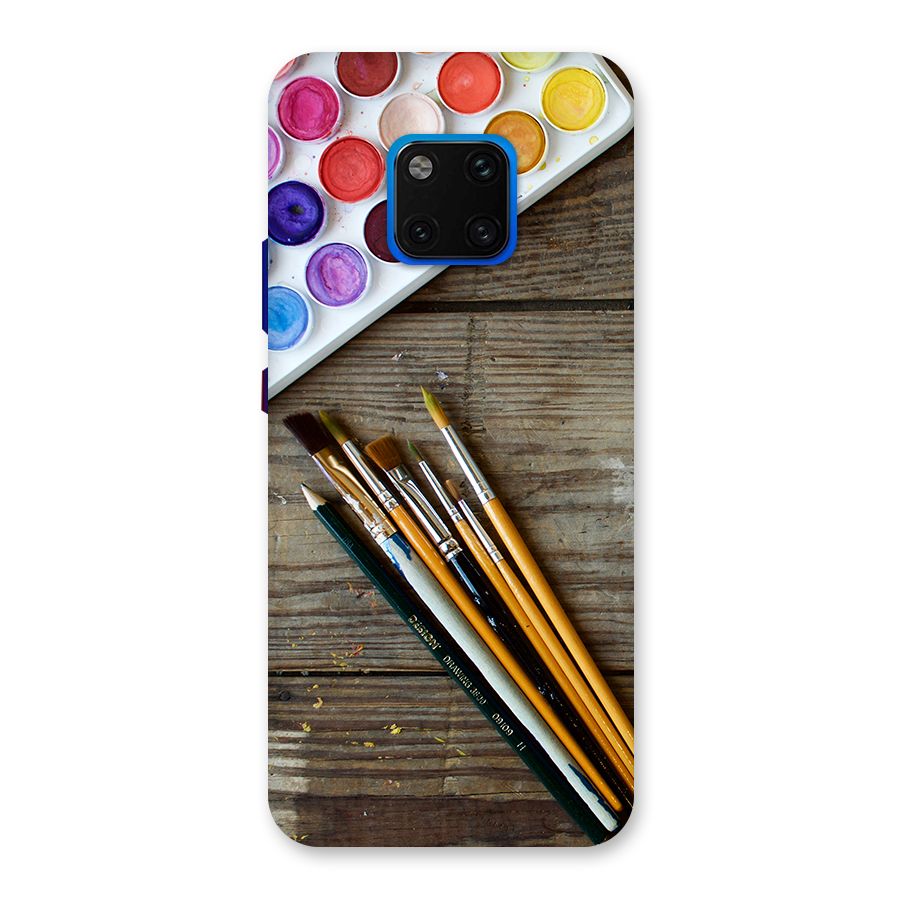 Color Palette and Brush Back Case for Huawei Mate 20 Pro