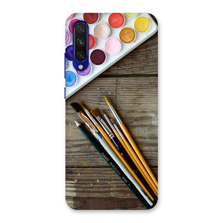 Color Palette and Brush Back Case for Mi A3