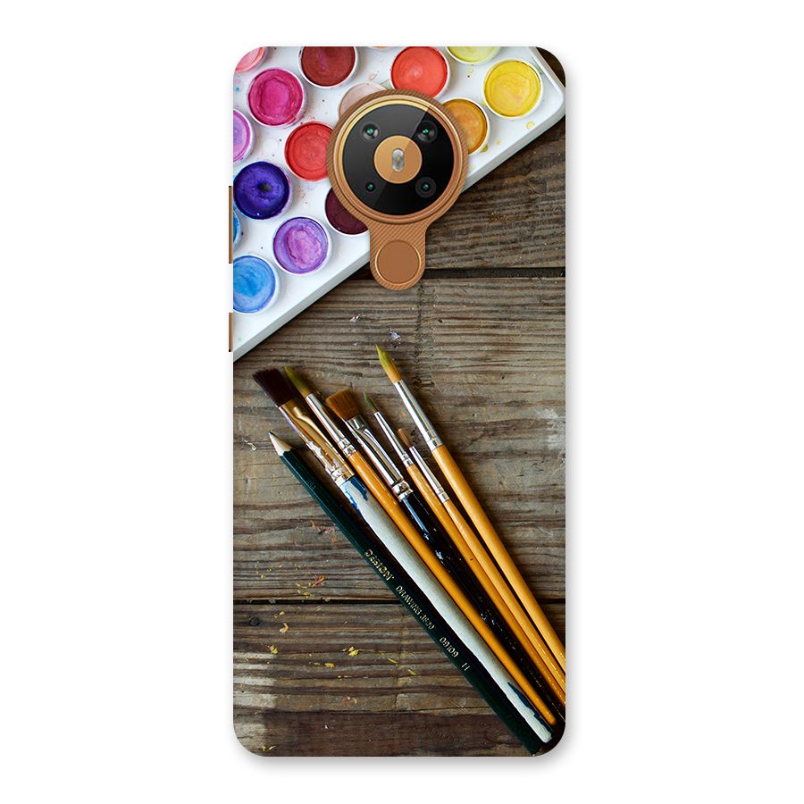 Color Palette and Brush Back Case for Nokia 5.3