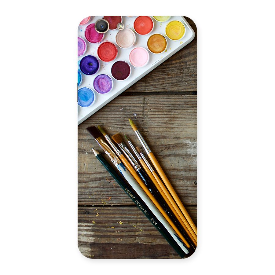 Color Palette and Brush Back Case for Oppo A59