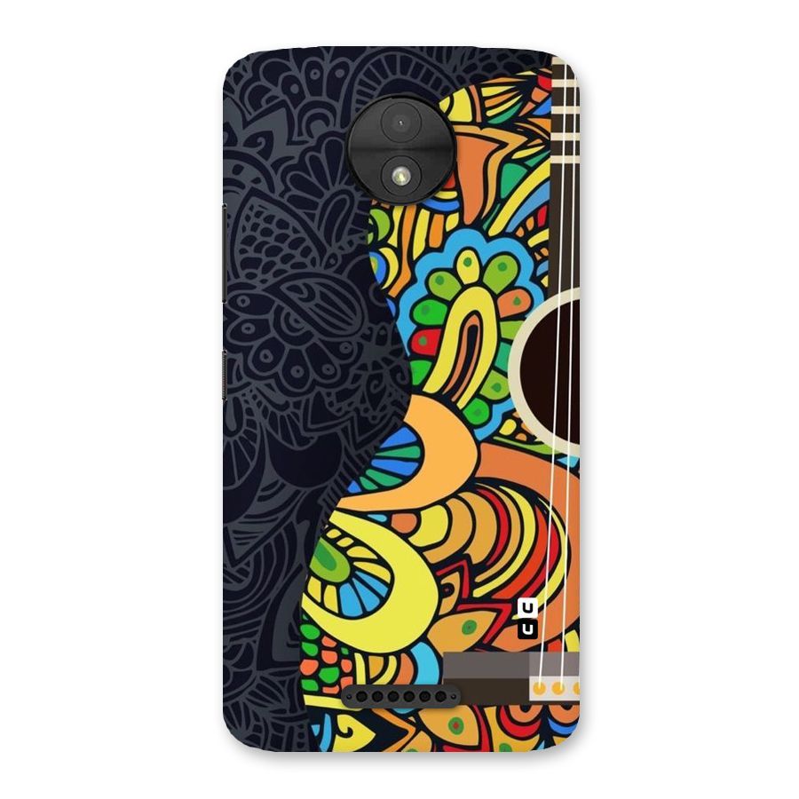 Colored Blocks Back Case for Moto C