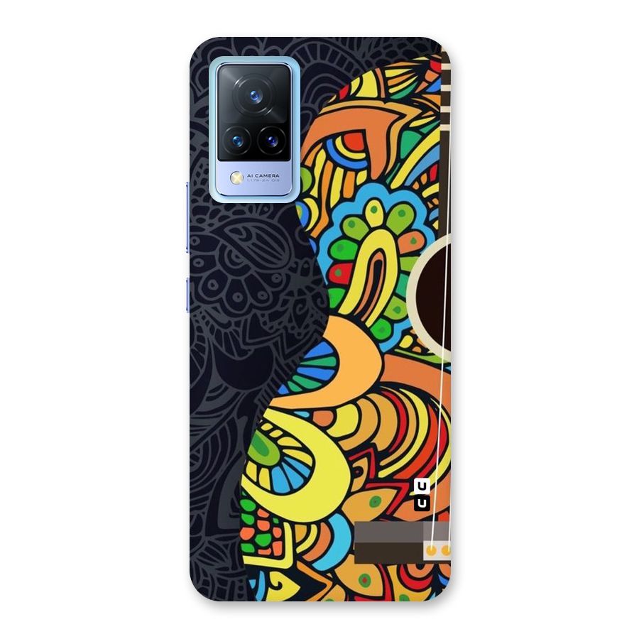 Colored Blocks Back Case for Vivo V21 5G