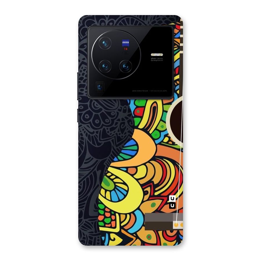 Colored Blocks Back Case for Vivo X80 Pro