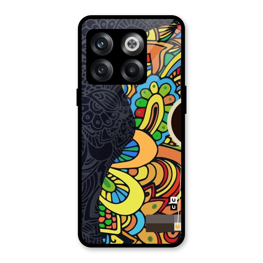 Colored Blocks Glass Back Case for OnePlus 10T