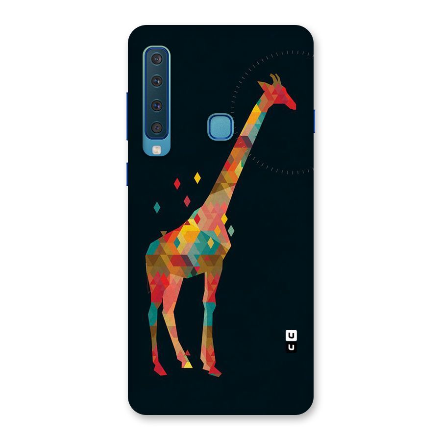 Colored Giraffe Back Case for Galaxy A9 (2018)