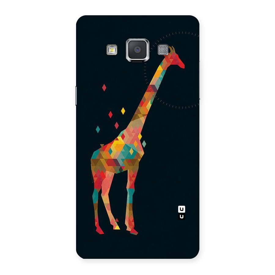 Colored Giraffe Back Case for Galaxy Grand 3