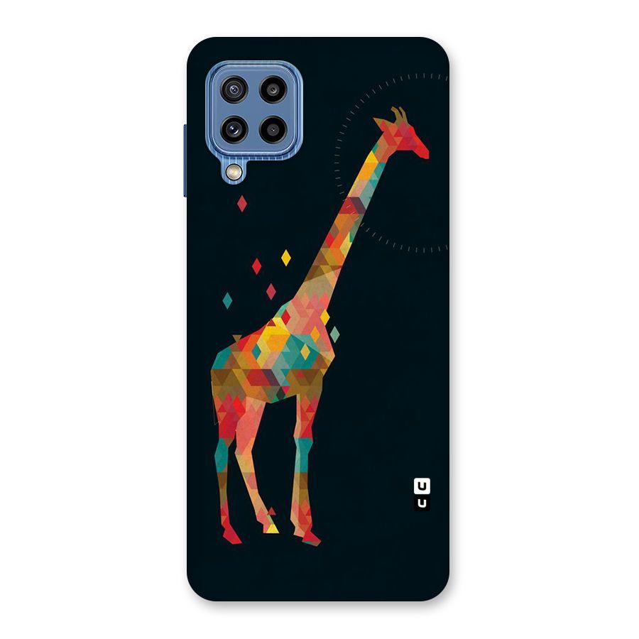 Colored Giraffe Back Case for Galaxy M32