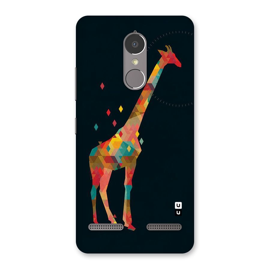 Colored Giraffe Back Case for Lenovo K6 Power
