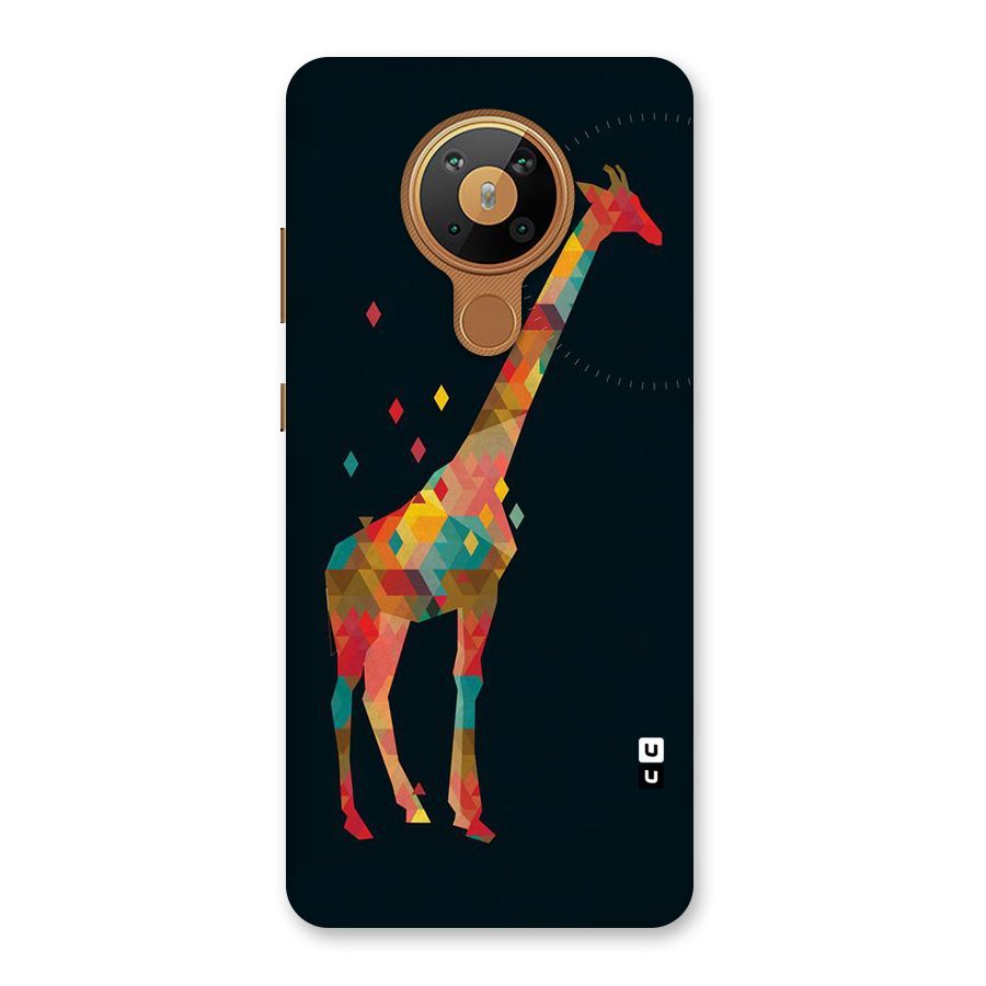 Colored Giraffe Back Case for Nokia 5.3