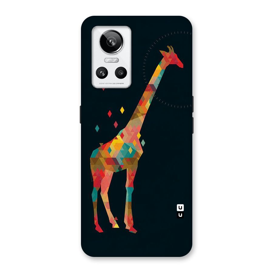 Colored Giraffe Back Case for Realme GT Neo 3