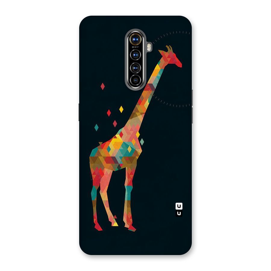 Colored Giraffe Back Case for Realme X2 Pro