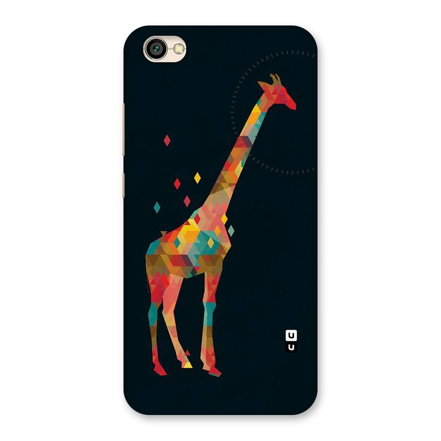 Colored Giraffe Back Case for Redmi Y1 Lite