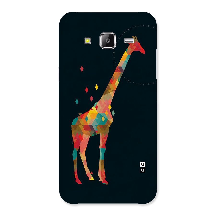 Colored Giraffe Back Case for Samsung Galaxy J5