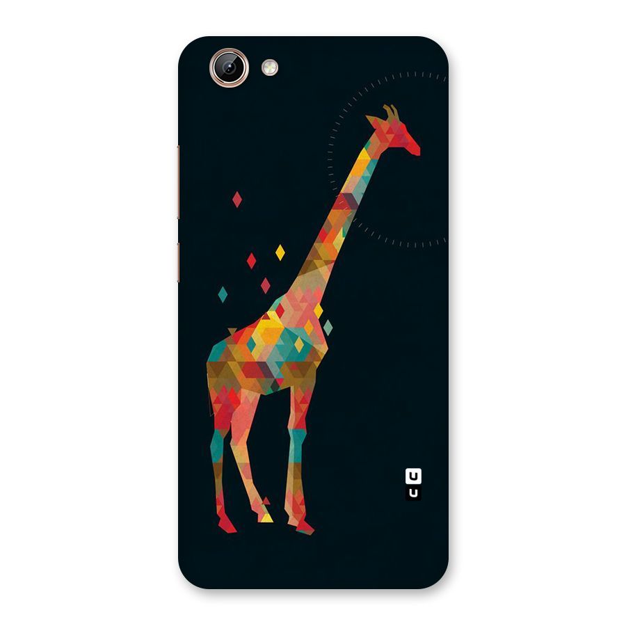 Colored Giraffe Back Case for Vivo Y71i