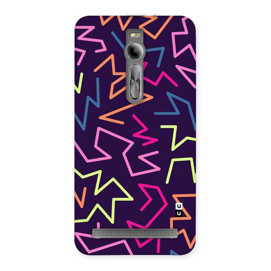 Colored Lines Back Case for Asus Zenfone 2