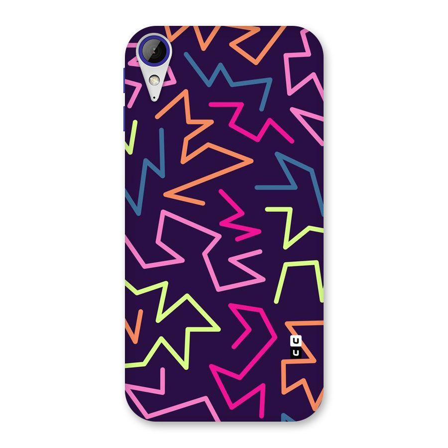 Colored Lines Back Case for Desire 830
