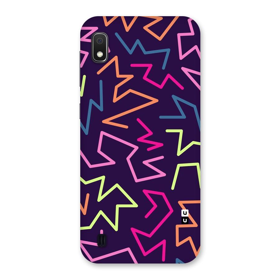 Colored Lines Back Case for Galaxy A10