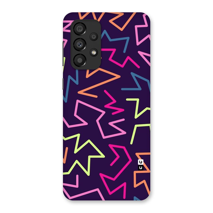Colored Lines Back Case for Galaxy A33 5G