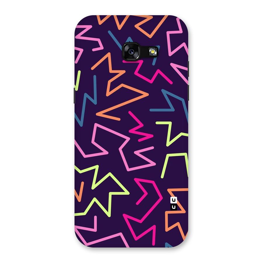 Colored Lines Back Case for Galaxy A5 2017
